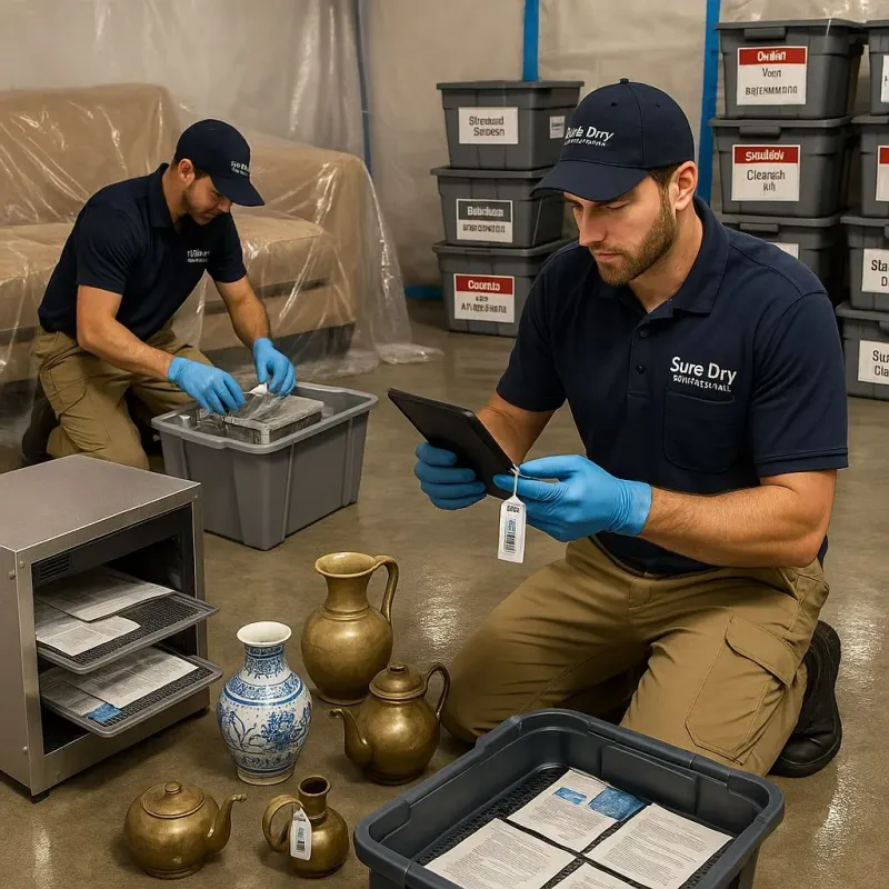 Content Protection and Restoration process in Bloomingdale, FL