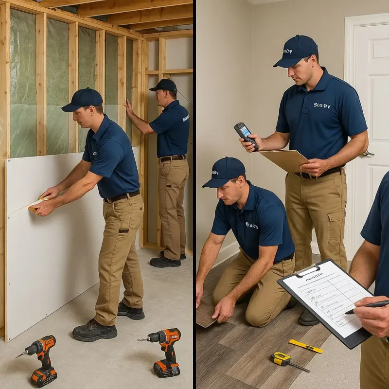 Repairs and Reconstruction process in Bloomingdale, FL